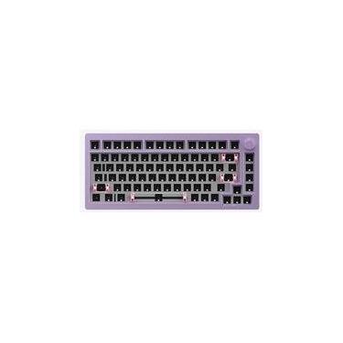 Imagem de Base para Teclado Gamer Akko Barebone Monsgeek M1, RGB, QMK Purple - 6975351381242
