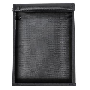 Imagem de Hovom Bolsa Faraday, 33 x 21 cm, protetor de chave com bloqueio de sinal RFID, bolsa Faraday antirroubo para chaves de carro, telefones, laptops, tablets, à prova de fogo e à prova d'água, bolsa EMP