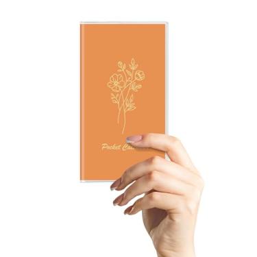 Imagem de KONVINIT Agenda de bolso, capa laranja