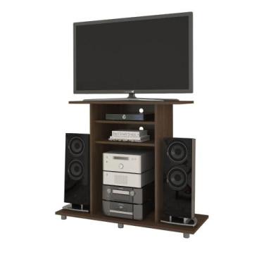 Imagem de Rack Cipó TV até 32 Polegadas JCM Moveis - JCM Movelaria, Café
