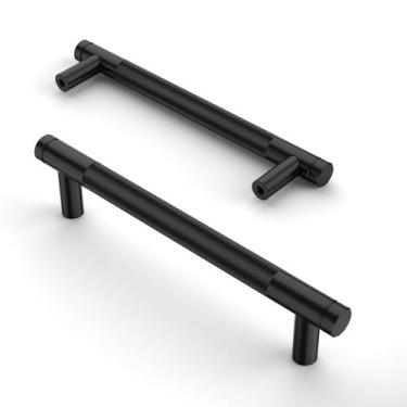 Imagem de Armário Cabinet Pulls Asidrama, pacote com 20, preto fosco, 12,8 cm