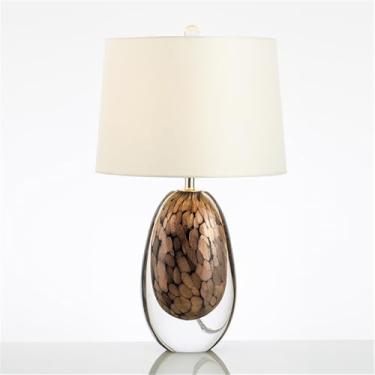 Imagem de Luminária de mesa contemporânea de luxo com LED, estilo nórdico, para sala de estar, quarto, escritório, casa de campo ou hotel, com design criativo e decorativo (Estilo 29)