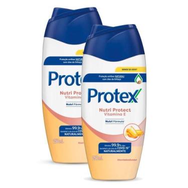 Imagem de Kit 2 Sabonete Líquido Protex Vitamina E com 250ml
