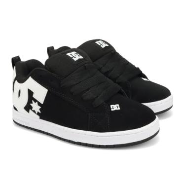 Imagem de DC Court Graffik Tênis de skate masculino, Preto/branco, 3