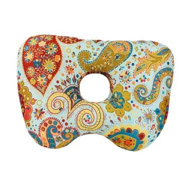 Imagem de KiBcsLic Almofada para Piercing com Proteção para O Furo, Respirável, Ideal para Dormir de Lado E Usar Fones de Ouvido E Brincos, B