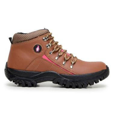 Imagem de Bota Coturno Adulto Infantil Adventure Cano Curto Cadarço Bota Dia a D