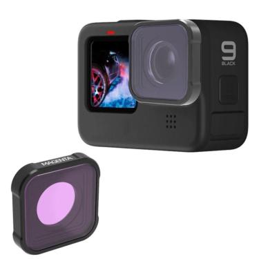 Imagem de Filtro Lente Magenta para Mergulho para GoPro 9, 10 e 11 Black