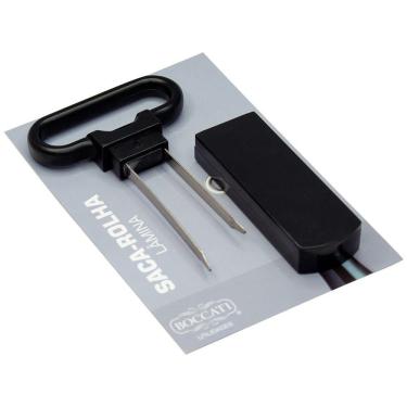 Imagem de Saca-rolha Boccati Duas Lâminas Pinça Gourmet Garrafa Vinho Cor:preto