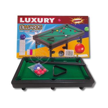 Imagem de Mesa De Sinuca Luxury Billards Champion 30x17 Brinquedo De Bilhar Infantil 11 Bolas - Pequena