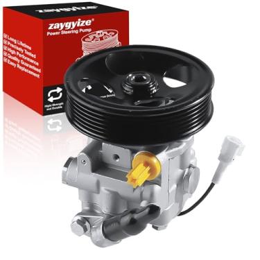 Imagem de Bomba de direção hidráulica 21607, com polia, compatível com Subaru Forester 2011 2012 2013, 2,5 L a gás, naturalmente aspirado, substitui # 34430SC011