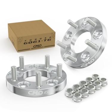 Imagem de Customadeonly Adaptadores de roda CMO 3/10.2 cm 5x115 para 5x114.3 (conjunto de 2) furos de cubo de 71,5 mm M12 x 1,5, permitem cubo 5x115 para caber 5 x 114,3 (5 x 4,5) - adaptador de 5 x 4,52 a 5 x