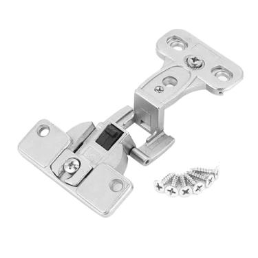 Imagem de Dobradiça de porta de móveis 270 graus de largura aberta, dobradiça de porta dobrável, acessórios de fixação de liga de zinco sólida, dobradiça de porta totalmente aberta resistente para armário armário gabinete estojo geladeira (móvel)