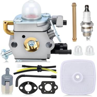Imagem de SOLULU Carburador PB-2100 para Echo PB2100 PB 2100 ES-2100 ES2100 PB-2155 Soprador de folhas Zama C1U-K42 C1U-K42A C1U-K42B Kit de manutenção