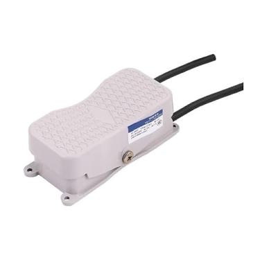 Imagem de Pedal interruptor controlador de botão YDT1-20 101 reverso com fio alumínio caixa controle duplo partida eletrônica trifásica 220