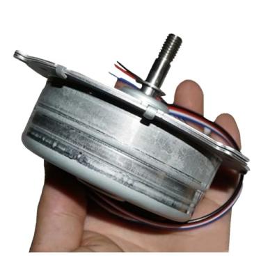 Imagem de OQVXFAUZA Silent Turbo Blower 8035 sem escovas Regulação de velocidade de arranque eletrônico 24V30W Rolamento de esferas dianteiro e traseiro sem escovas Motor de arranque eletrônico