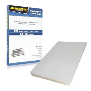 Imagem de Plastico Para Plastificacao A4 220X307 125 Micras (0,05) Conj/100 111758