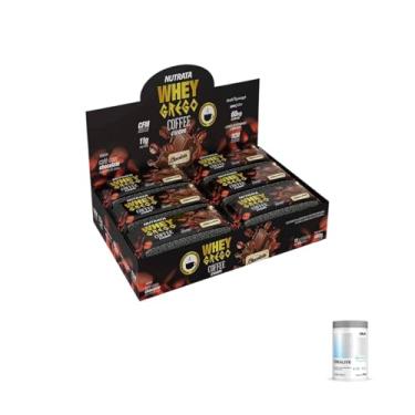 Imagem de Kit Whey Grego Bar Coffee Chocolate + Creatina Crealive 300g DUX