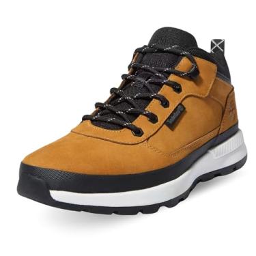 Imagem de Timberland Tênis de caminhada masculino Field Low Cadarço Trekker, Trigo, 42