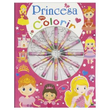 Imagem de Livro - Cores em Ação! Princesa para Colorir