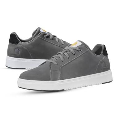 Imagem de Carhartt Tênis masculino Detroit Nano Toe couro trabalho, cinza médio - 36
