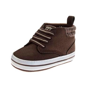 Imagem de Avalanche Tênis unissex para bebês com fecho sem cadarço para meninos e meninas, Chocolate, 16