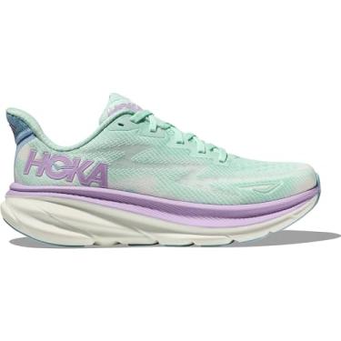 Imagem de HOKA ONE ONE Clifton 9 Tênis feminino, Sunlit Ocean Lilac Mist, 39