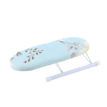 Imagem de Ｂｅｓｇａ Mini tábua de passar roupa com capa removível para lavanderia e viagens, Azul