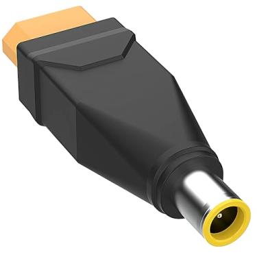 Imagem de Magiclifee Adaptador XT60 para DC 7,9 mm X 0,9 mm, XT60 macho para DC 7909 macho adaptador de conexão painel solar bateria lipo para estação de energia portátil drone gerador solar