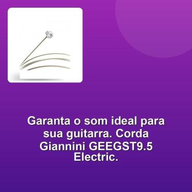 Imagem de Corda Giannini Guitarra Bolinha 5ª Lá Electric Dz -12