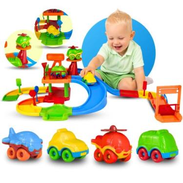 Imagem de Brinquedo Pista de Carrinhos De Corrida Bebês Baby Infantil Para Crian