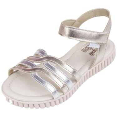 Imagem de Sandalia Infantil Menina Tiras Entrelaçadas Candy Pampili-Feminino