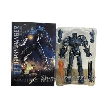Imagem de Figura De Mecha Japonesa Red LED Tramp Neca Pacific Rim, Brinquedo Gip