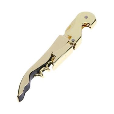 Imagem de Saca-rolhas Profissional De Aço Inoxidável Com Dobradiça Dupla Para Re