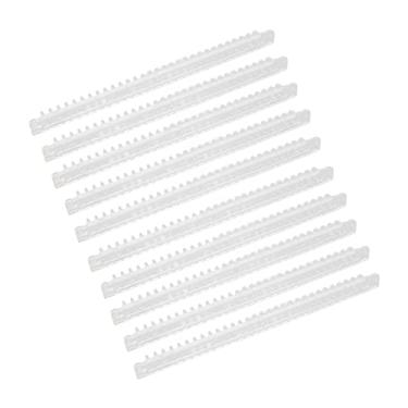 Imagem de Fafeicy Espiral de Encadernação, Material Plástico Transparente, Encadernação Sem Esforço, Capacidade para 100 Folhas, Ideal para Uso Em Escritório e Sala de Aula