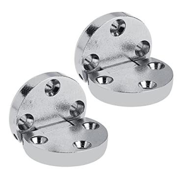 Imagem de Generic Dobradiças de Mesa Dobráveis ​​Hardware Forte de Aba de Liga de Zinco para Móveis Dobradiças de Aba de Mesa Ovais de 2 Peças para 50.000 Vezes de Abertura e Fechamento de Tempos de Serviço