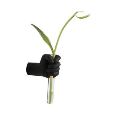 Imagem de Vaso De Parede Geométrico Moderno Em Resina, Arte Decorativa Artesanal