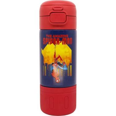 Imagem de Garrafa Térmica Spider Man 450Ml Em Aço Inox - Zonacriativa