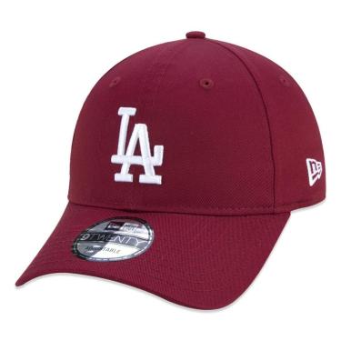 Imagem de BONE 9TWENTY MLB LOS ANGELES DODGERS ABA CURVA VINHO STRAPBACK VERMELHO ESCURO NEW ERA-Masculino