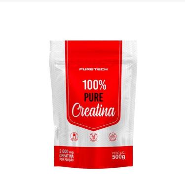 Imagem de Creatina Monohidratada 500g - 100% Pura Dark Importada Sold - Puretech Nutrition-Unissex