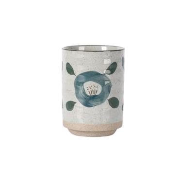 Imagem de Xícaras de café Caneca de cerâmica grande capacidade para casa, café, padrão retrô, restaurante, chá/café