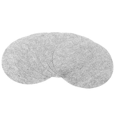 Imagem de Aqur2020 Divisores de Placa de Feltro, Protetores de Placa de Feltro de 3 Tamanhos para Empilhar Pratos, Evita Arranhões Em Porcelana Chinesa e Louças Folhas de para Armário RV e (24 unidades)