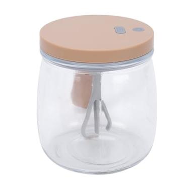Imagem de Phefop Caneca de café Elétrica Com Agitação Automática, Xícaras de café e Canecas Copo de Vidro de Mistura Automática Com Vidro de Borosilicato Recarregável USB e Resistente Ao Calor para Bebidas