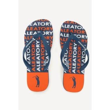 Imagem de Chinelo Aleatory Comfort Azul-Feminino