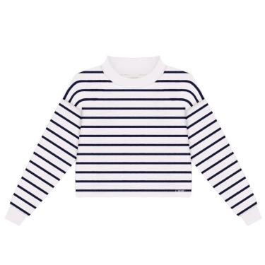 Imagem de Blusa Cropped Infantil Menina em Moletinho Alakazoo-Feminino