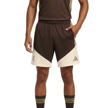 Imagem de Short Adidas Flamengo Treino Competition 26 Masculino - Marrom M-Masculino