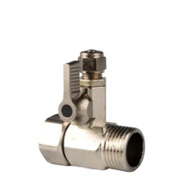 Imagem de Válvula esférica de liga de zinco de 1/5.1 cm a 1/10.2 cm RO adaptador de purificador de água para jardim válvula de esfera de água conector acessórios de hardware
