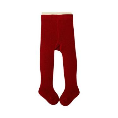 Imagem de Meia-calça Para Bebês Meninas De 0 a 24 Meses, Cintura Elástica, Cor S