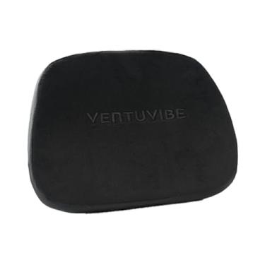 Imagem de VENTUVIBE Almofadas lombares - almofada de suporte lombar, almofadas de cadeira - espuma de memória, preto