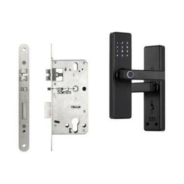 Imagem de Fechadura De Porta Biométrica Com Impressão Digital Em Vários Idiomas,