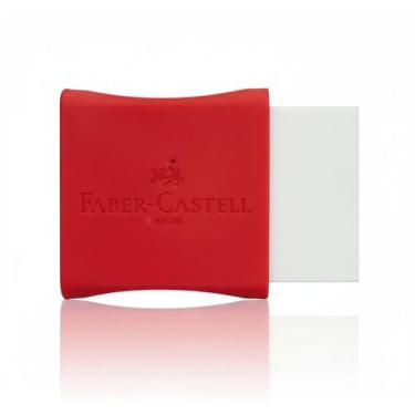 Imagem de Borracha Escolar com Capa Protetora Faber Castell Grande - Faber-Caste